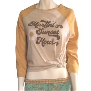 Spell and The Gypsy Paradise Cove Boxy Reglan Shirt